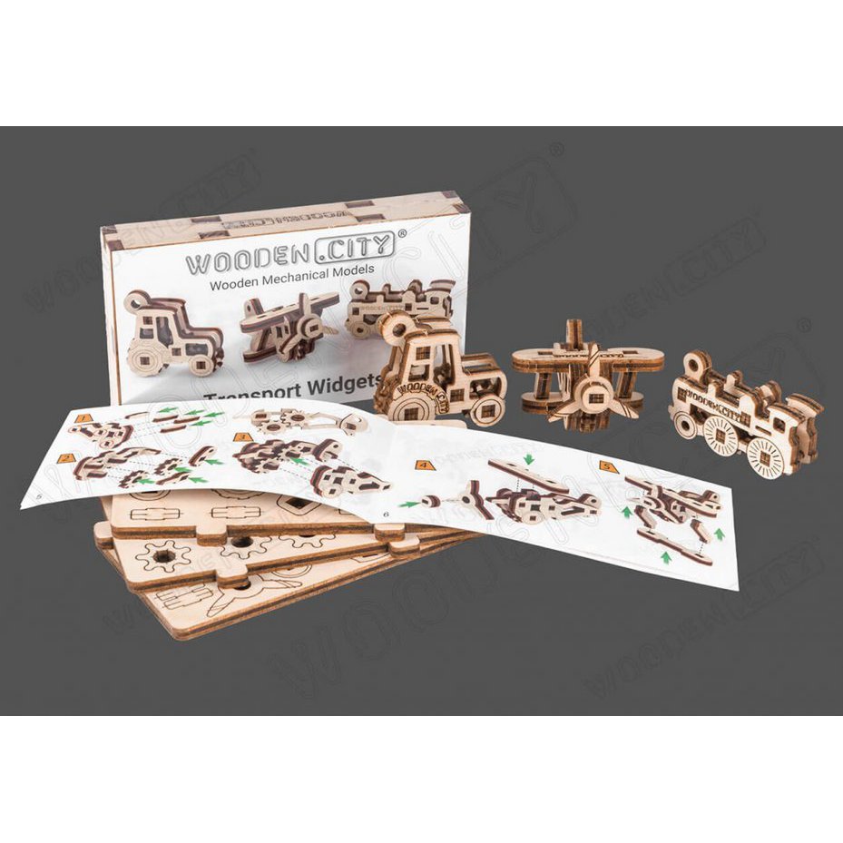 Wooden City Transport Widgets, WR319