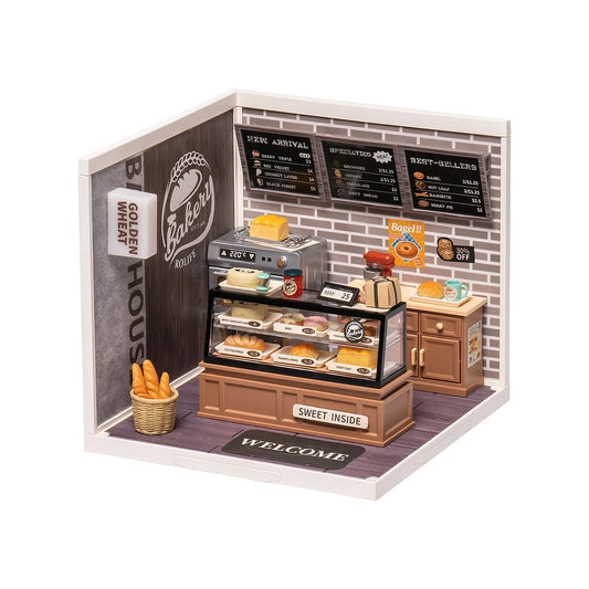 3D huisje Super Store Golden Wheat Bakery, zelf te monteren