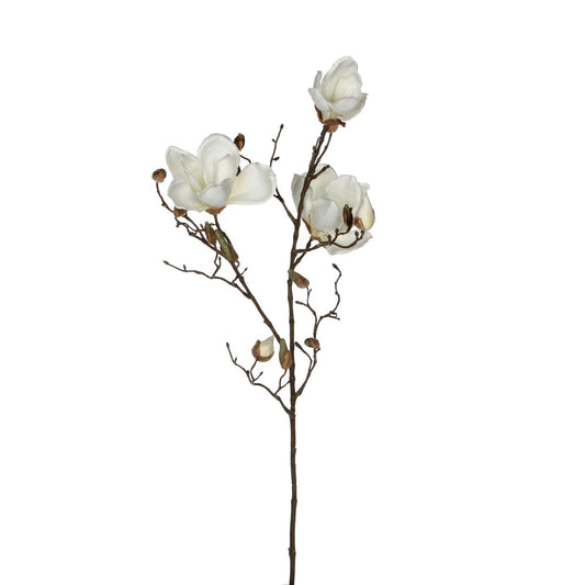 Magnolia Kunstbloem - Wit