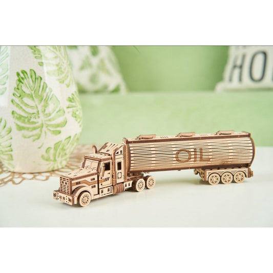 Mr. Playwood 3D Houten Puzzel Oil Tanker Truck, 10108