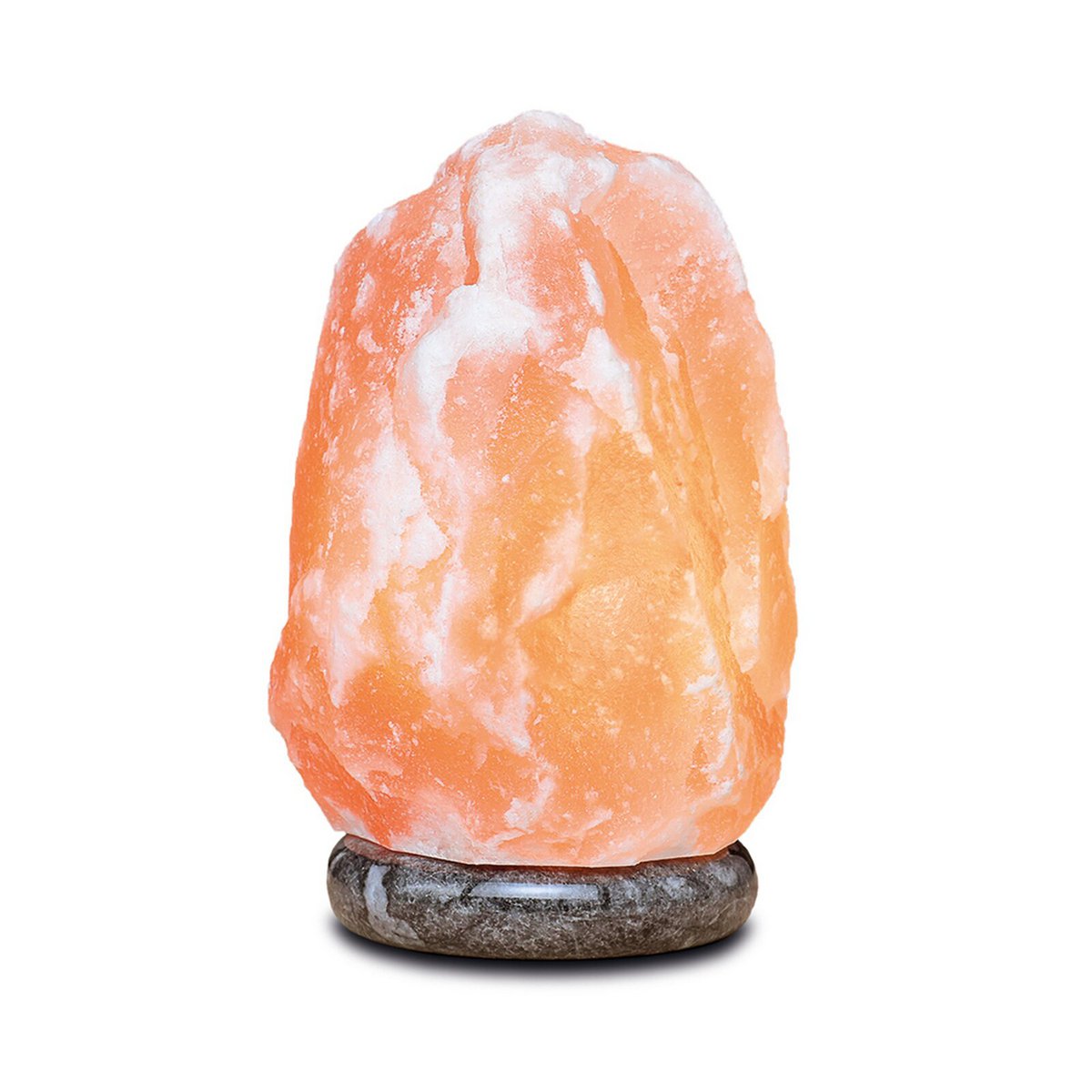 Himalaya Salt Dreams Lamp met Marmerenvoet, 42125-3, ca 2-3 kg,