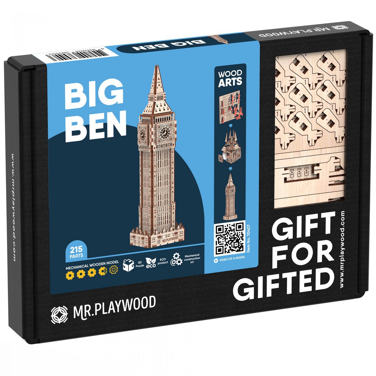 Mr. Playwood 3D Houten Puzzel, Big Ben, 10407