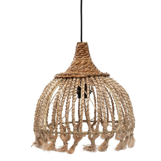 Abaca Tassel lampenkap - Naturel