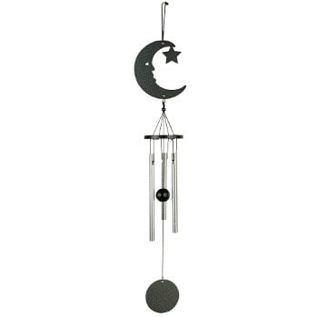 Windgong Nature’s Melody Musical Ornament Windchime Maan 35cm.