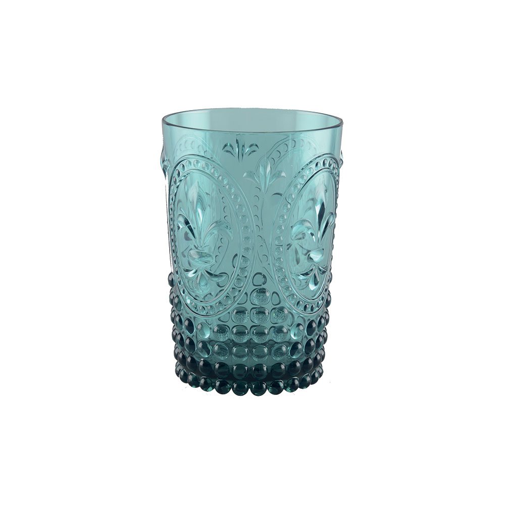 Turquoise waterglazen - set van 6