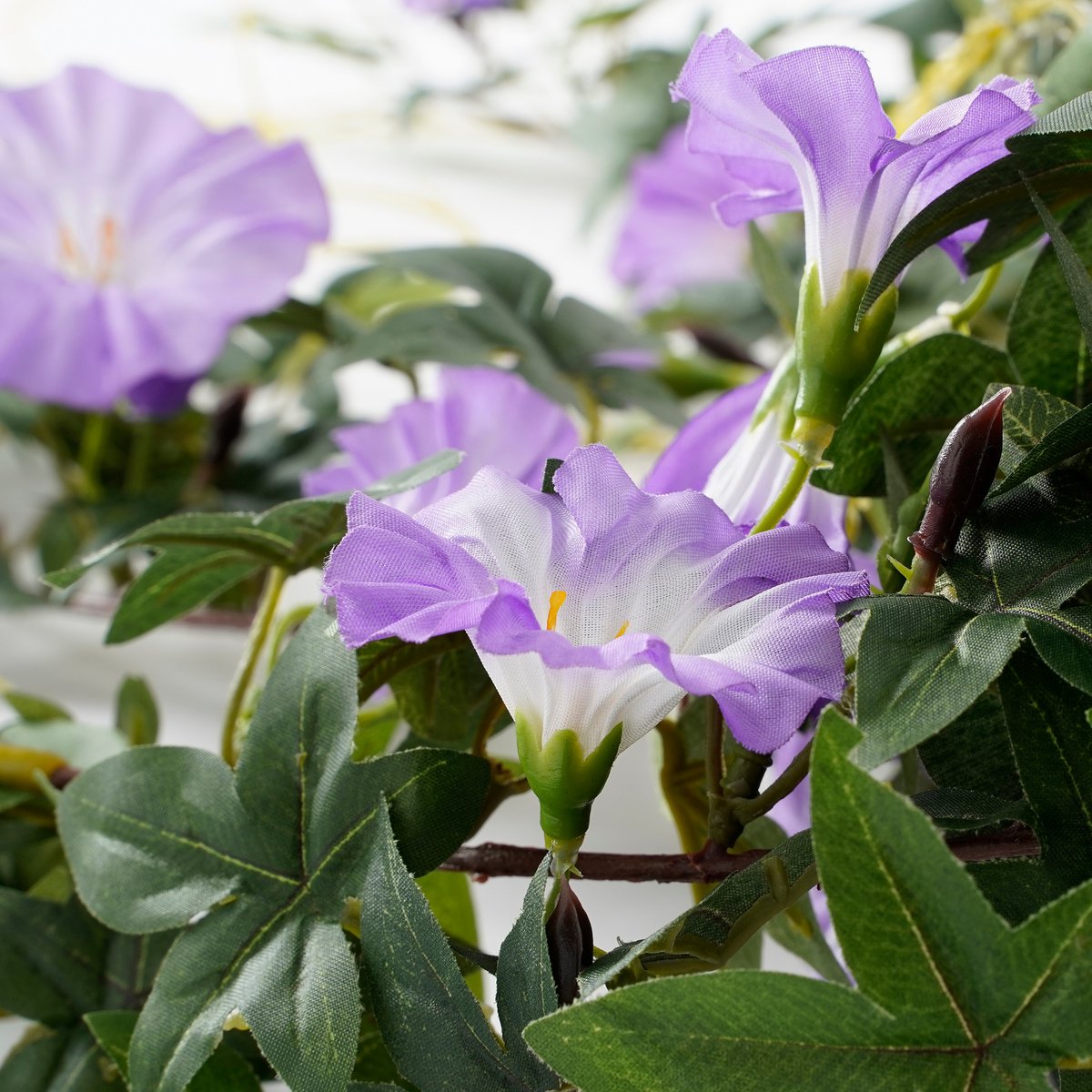 Petunia Kunst Hangplant - Lichtpaars