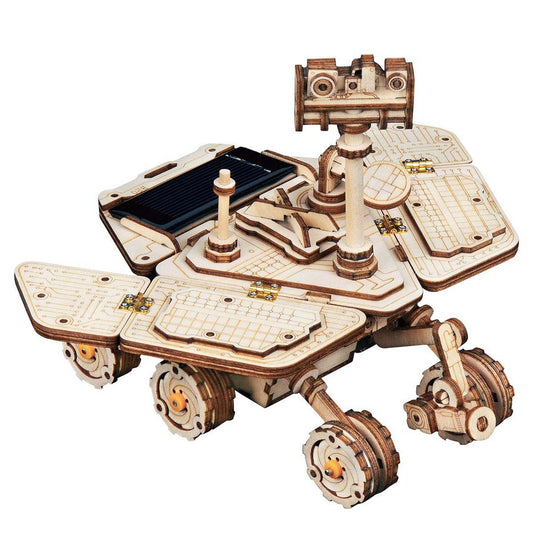 3D Houten Puzzel op zonne-energie Vagabond Rover, Robotime, LS503, 29,3x20,3x29,3cm