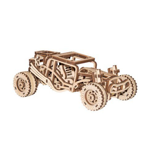 wooden city buggy WR336 15x9x6cm.