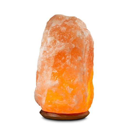 Himalaya Salt Dreams Zoutlamp met houten voet