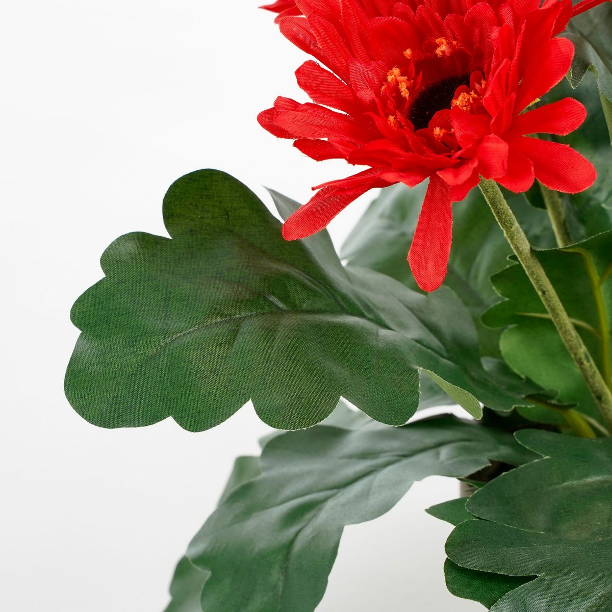 Gerbera Kunstplant in Bloempot Stan - Rood