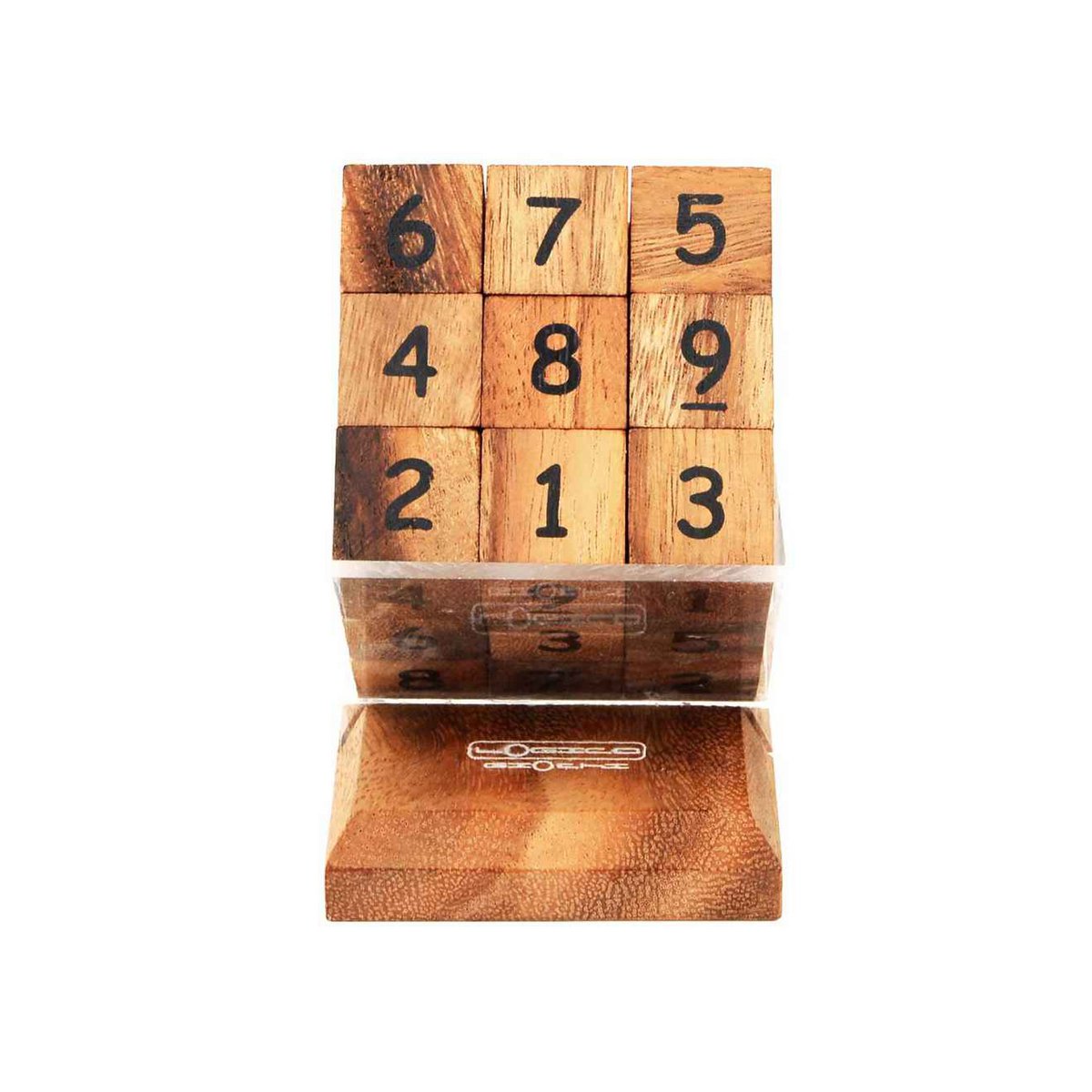 Houten Cube Sudoku Puzzel