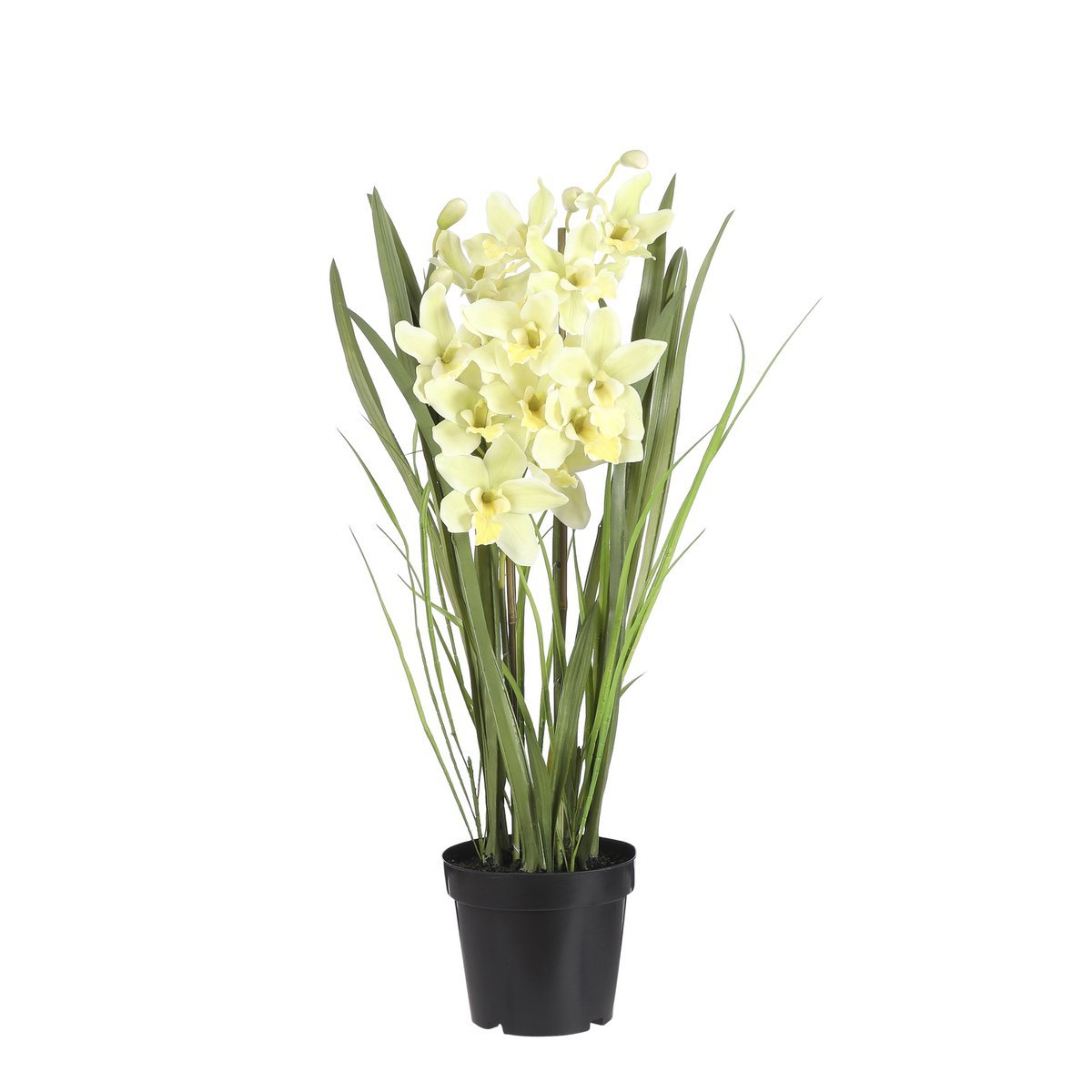 Cymbidium Orchidee Kunstplant