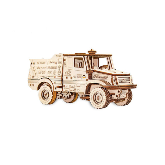 3D Mechanische Puzzel truck, zelf te monteren