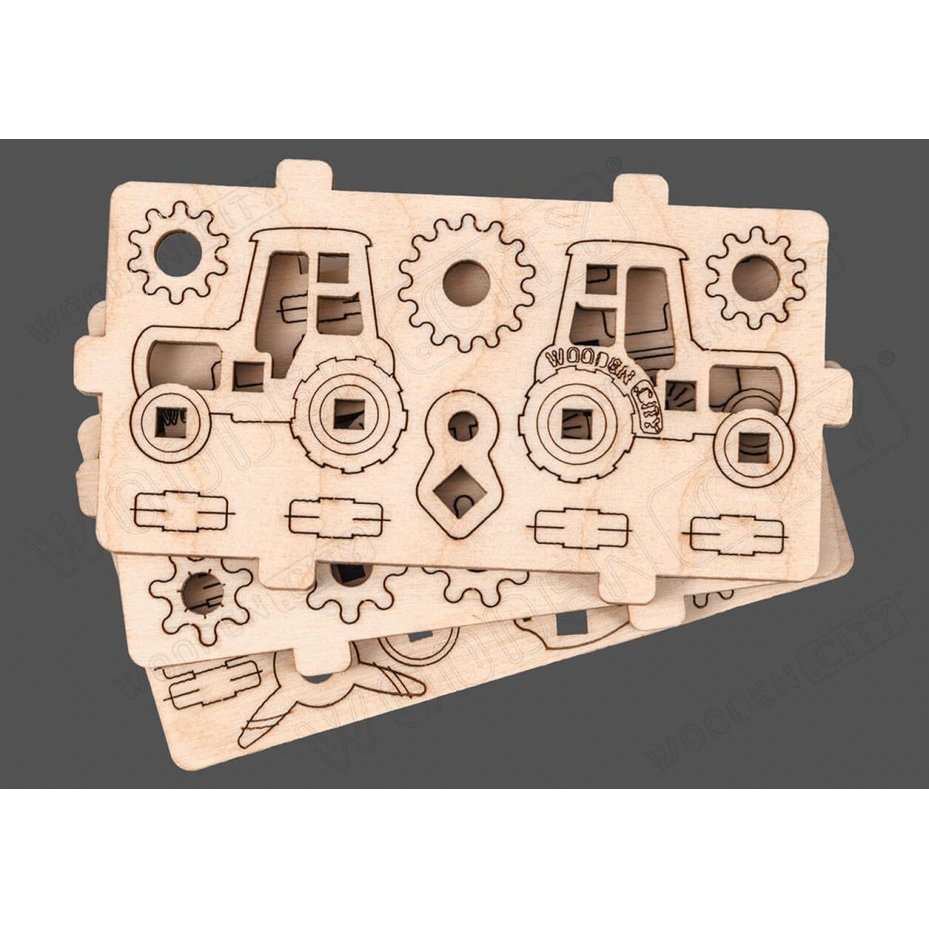 Wooden City Transport Widgets, WR319