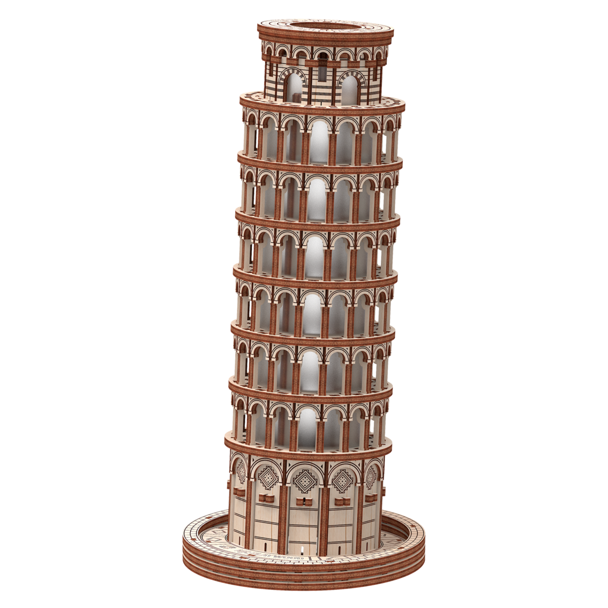 Mr. Playwood 3D Houten Puzzel Toren van Pisa, 10410