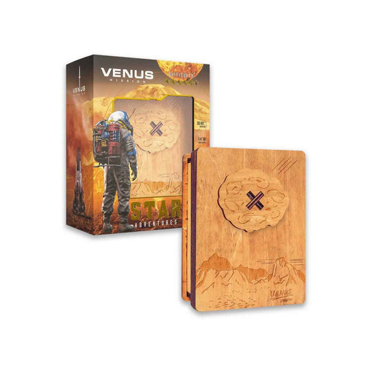 Logica Giochi Houten Breinbreker Star Adventures Mission Venus, 15x11,5x6cm