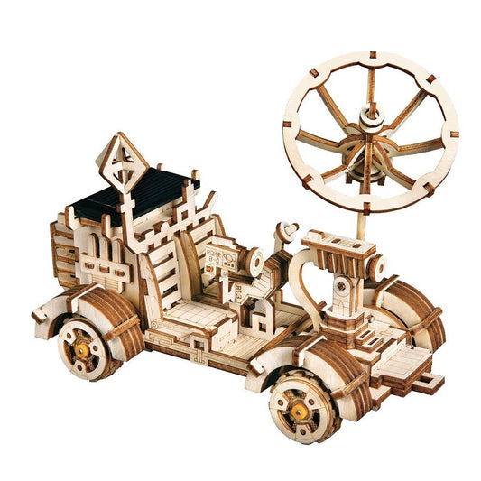 3D Houten Puzzel Robotime op zonne-energie, Rambler Rover, LS401