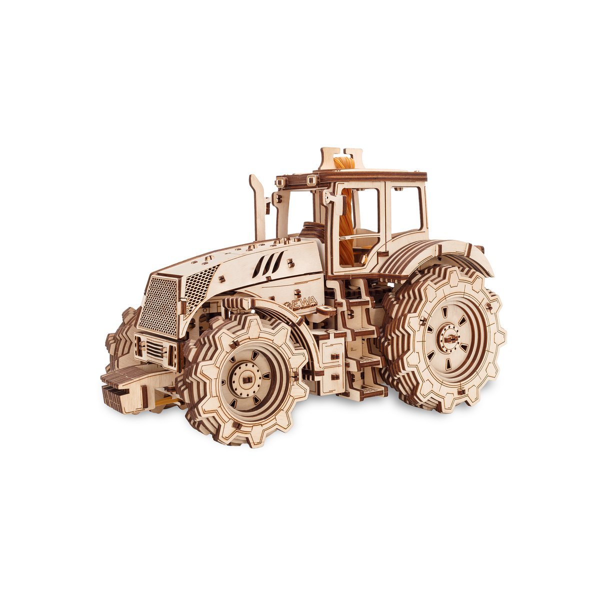 3D Mechanische Puzzel Tractor, zelf te monteren