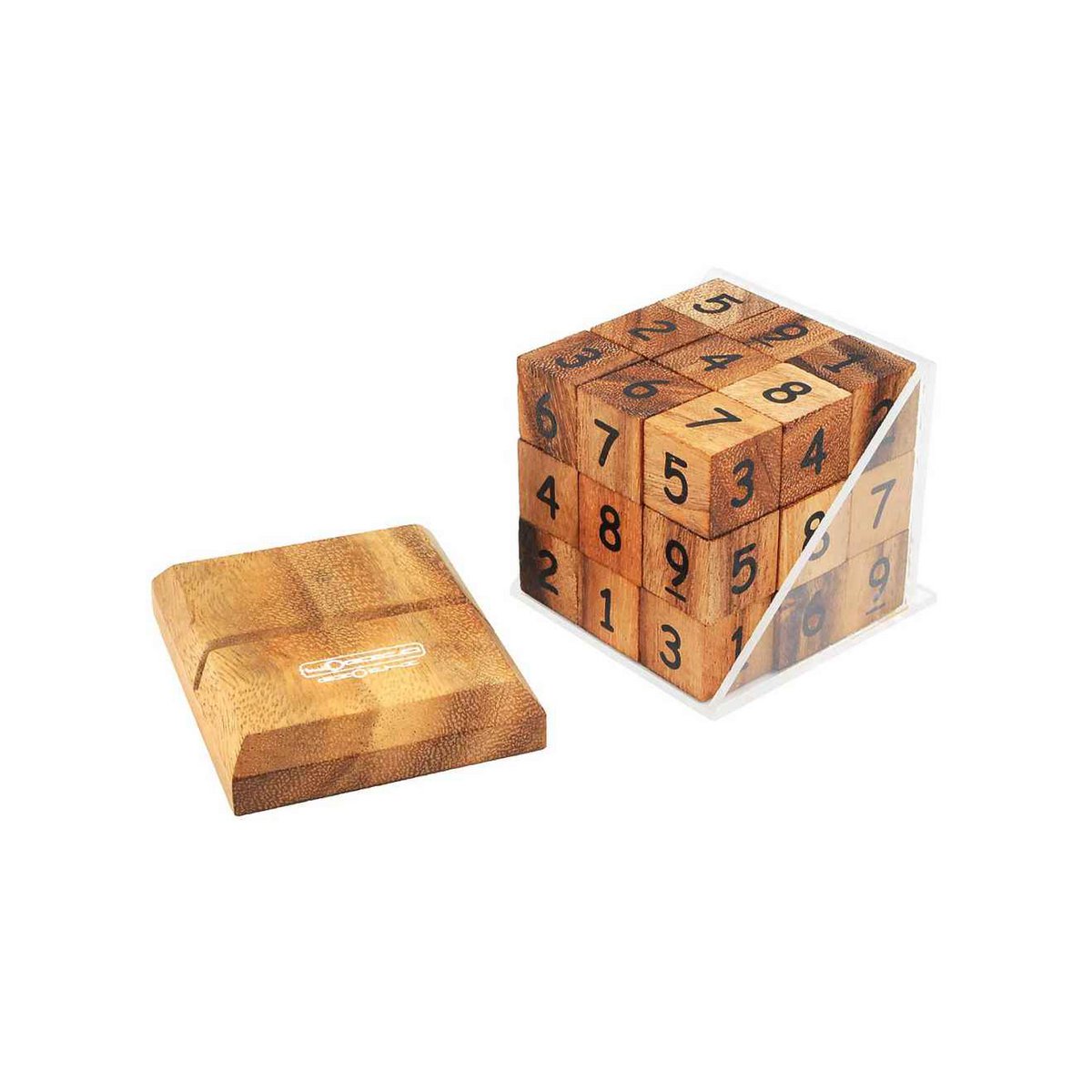 Houten Cube Sudoku Puzzel