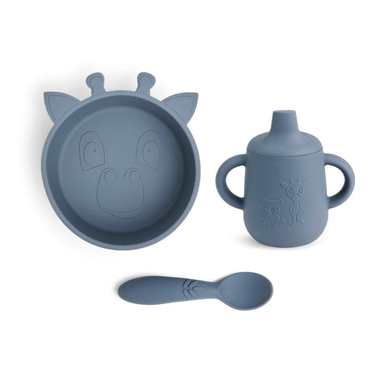 Elias siliconen dinerset 3-pack