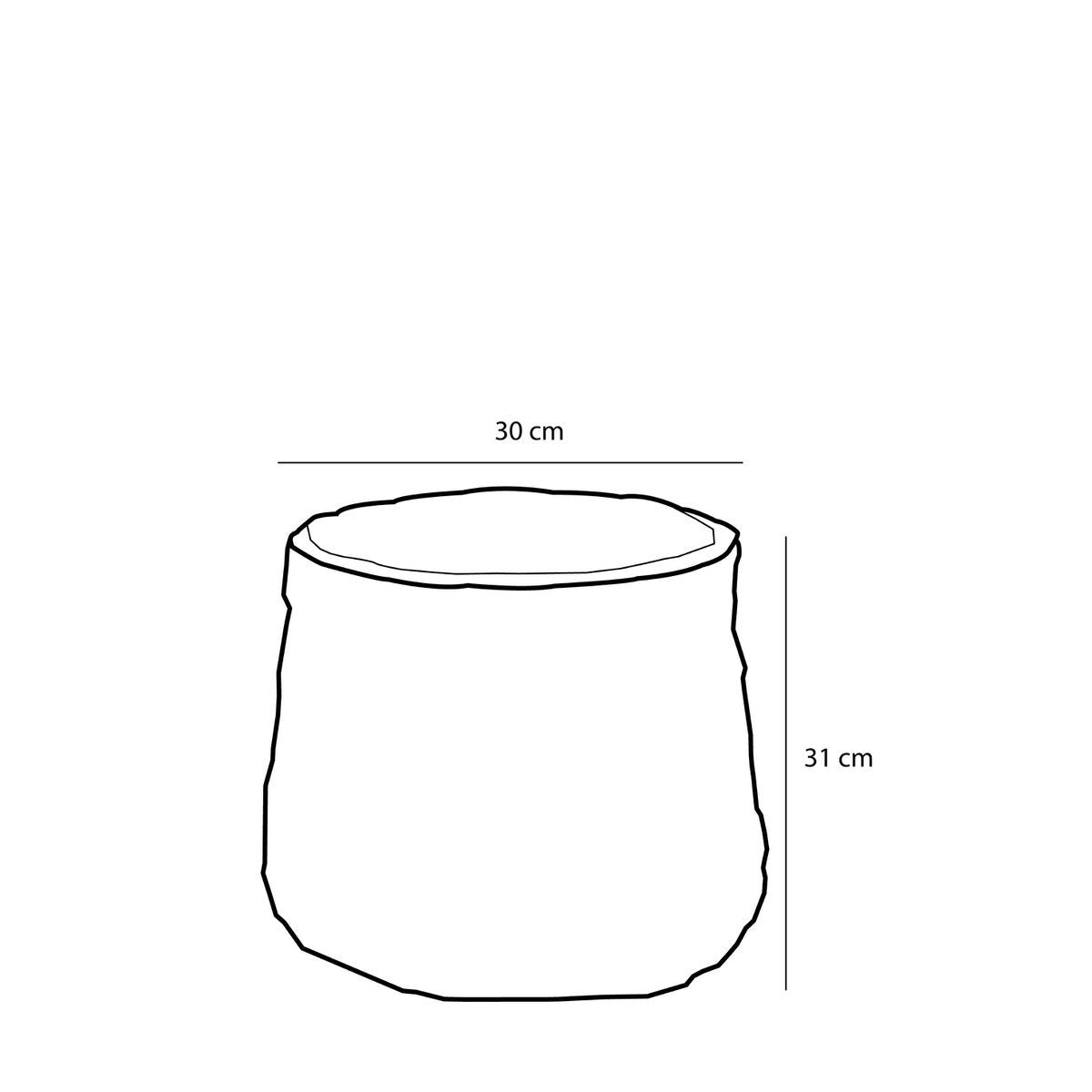 Avalon Plantenmand - Set van 3 - S