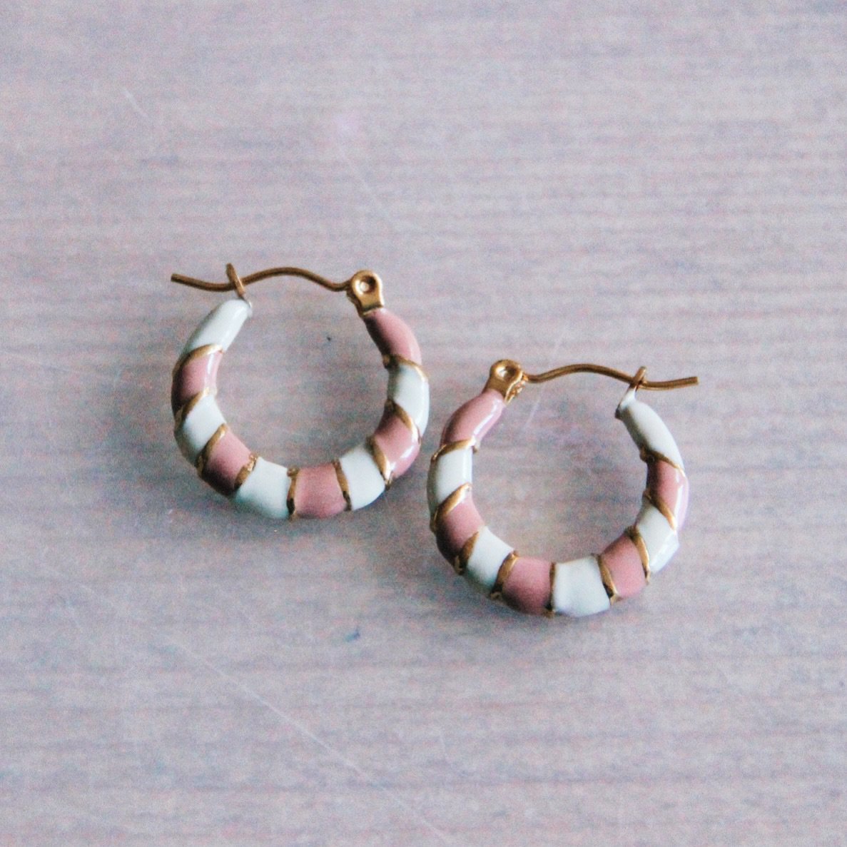 oorring 20mm – nude/beige