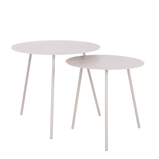 Pontus Bijzettafel - Set van 2 -  Beige