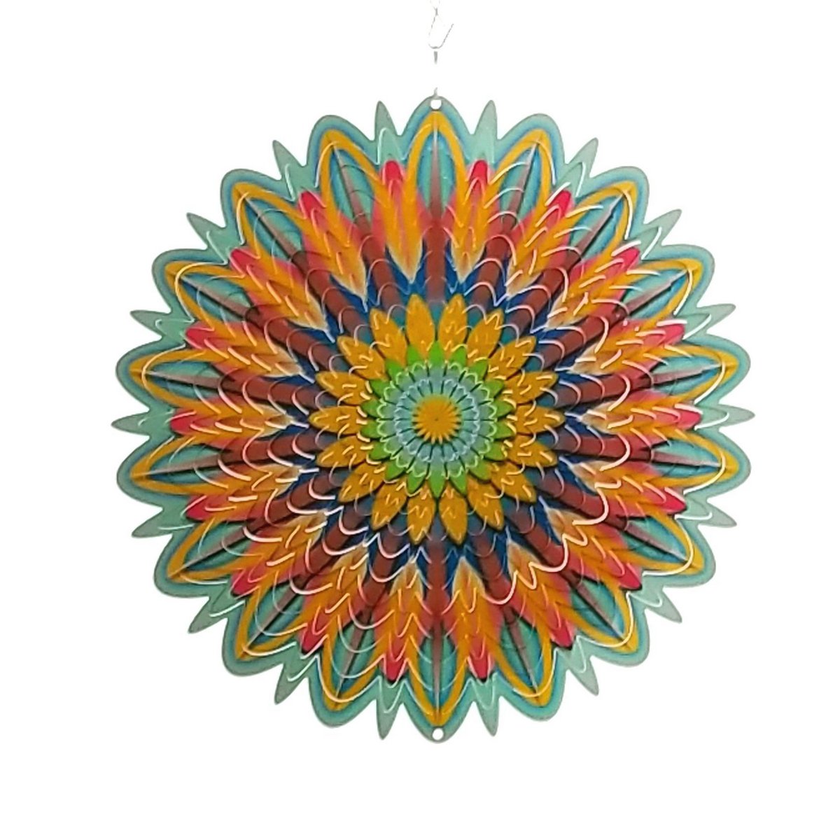 Windspinner bloemmandala in meerdere kleuren - 30cm