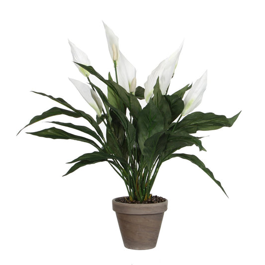 Spathiphyllum Kunstplant in Bloempot Stan