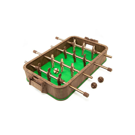 3D Houten Puzzel, Tafelvoetbal, zelf te monteren