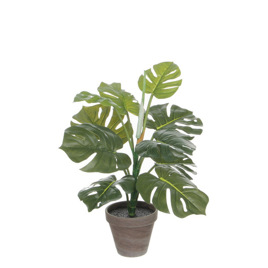 Monstera Kunstplant in Bloempot Stan