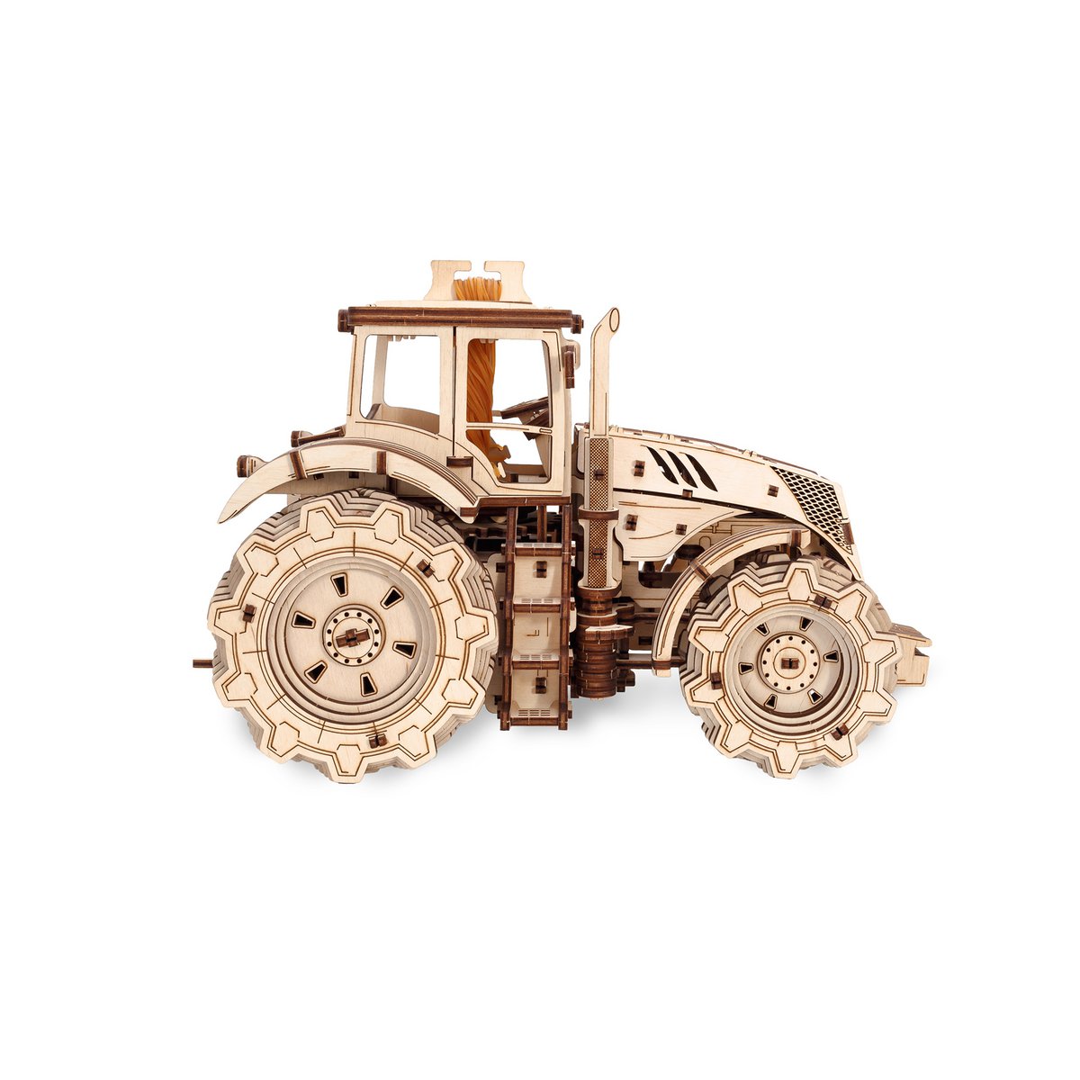 3D Mechanische Puzzel Tractor, zelf te monteren