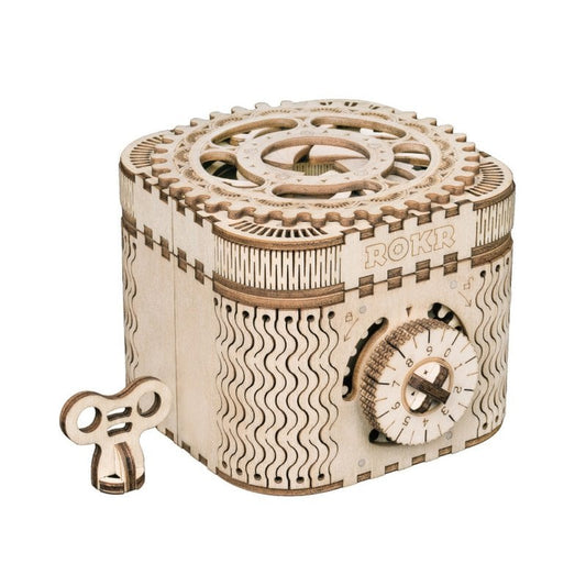 3D Houten Puzzel Treasure Box, zelf te monteren