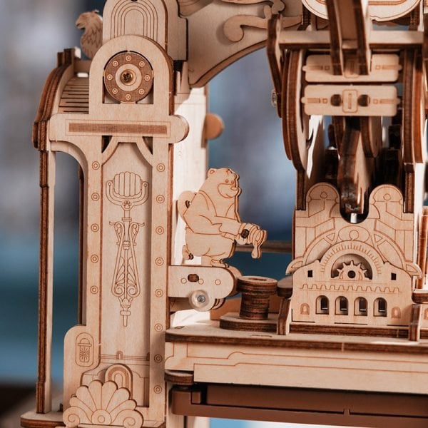 3D Houten Puzzel Robotime Classic Printing Press