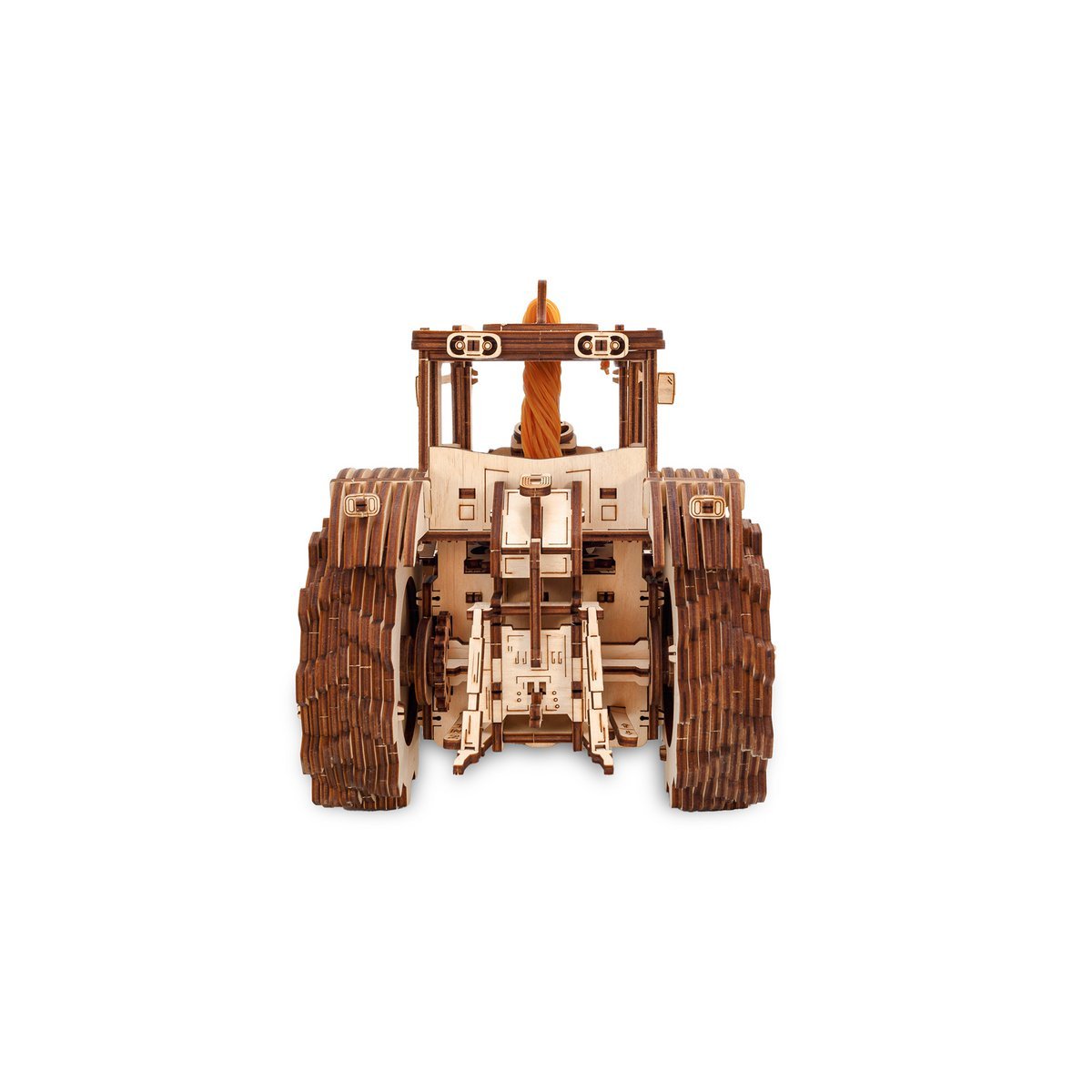 3D Mechanische Puzzel Tractor, zelf te monteren