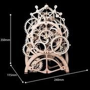 3D Houten Puzzel Pendule Klok, zelf te monteren