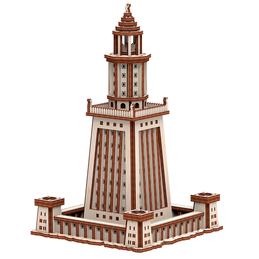 Mr. Playwood 3D Houten Puzzel Alexandria Light House, 10409